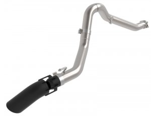 Jeep Gladiator Performance Exhaust - aFe - Vulcan Series 3in 304SS HT DPF-Back - Black - 3.0L - `21-`23