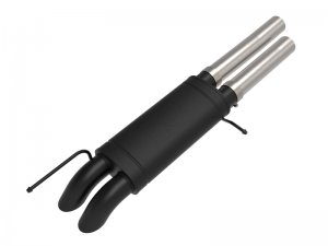 Jeep Wrangler JL Cat-Back Exhaust - aFe - Rock Basher - 6.4L - 2021