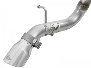 Jeep Wrangler JL Exhaust - aFe - Cat Back, High-Tuck - Polished - 3.6L - `18-`21