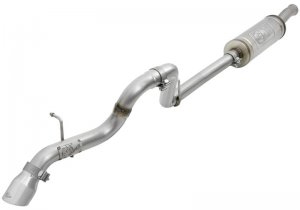 Jeep Wrangler JL Exhaust - aFe - Cat Back, High-Tuck - Polished - 3.6L - `18-`21