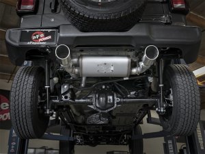 Jeep Wrangler JL Exhaust Cat Back - Rear - aFe - Rebel Series - 3.6L - `18-`24