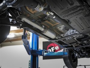 Jeep Wrangler JL Exhaust Cat Back - aFe - Rock Duster - 3.6L - `18-`24