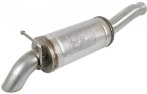 Jeep Wrangler JL Cat-Back Exhaust System - aFe - Rock Basher - 3.6L V6 - `18-`24