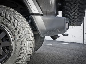 Jeep Wrangler JL Exhaust System - Axle-Back - aFe - MACH Force-Xp Hi-Tuck - Black - V6 3.6L - `18-`19
