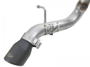Jeep Wrangler JL Exhaust System - Axle-Back - aFe - MACH Force-Xp Hi-Tuck - Black - V6 3.6L - `18-`19
