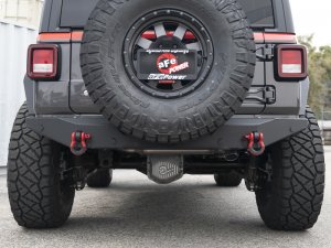 Jeep Wrangler JL Exhaust Axle Back - Rear - aFe - MACH Force-Xp Hi-Tuck - 2.0/3.6 - `18-`24