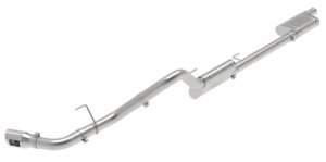 Jeep Gladiator Performance Exhaust - aFe - Apollo GT Series 409 Stainless Steel Cat-Back - Polished - 3.6L - `20-`25