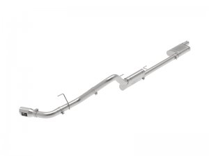 Jeep Gladiator Performance Exhaust - aFe - Apollo GT Series 409 Stainless Steel Cat-Back - Polished - 3.6L - `20-`25