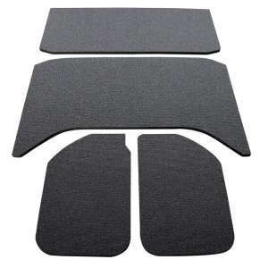 Jeep Wrangler JK Boom Mat Headliner - DEI - Sound Deadening, 4 Piece - Black - `11-`18