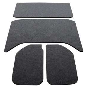 Jeep Wrangler JK Boom Mat Headliner - DEI - Sound Deadening, 4 Piece - Black - `11-`18