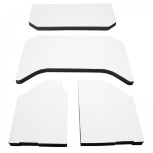 Jeep Wrangler JK Headliner - DEI - Boom Mat - White - `11-`18