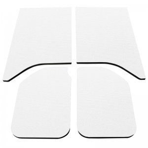 Jeep Wrangler JK Headliner - DEI - Sound Deadening - White - `11-`18