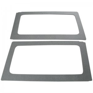 Jeep Wrangler JK Side Window Trim Kit - Rear - DEI - Gray - `11-`18