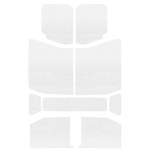 Jeep Wrangler JL Headliner - DEI - Sound Deadening - White - `18-`23