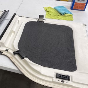 Jeep Wrangler JK Headliner Kit - DEI - Sound Deadening - Black - `11-`18
