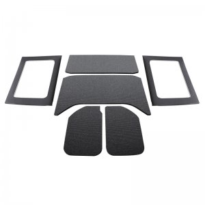Jeep Wrangler JK Headliner Kit - DEI - Sound Deadening - Black - `11-`18