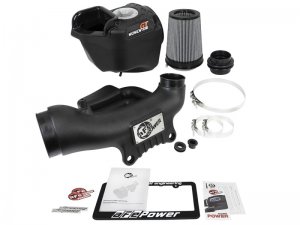 Jeep Wrangler JK Cold Air Intake System - aFe - Pro DRY S - Black - V6 3.6L - `12-`18