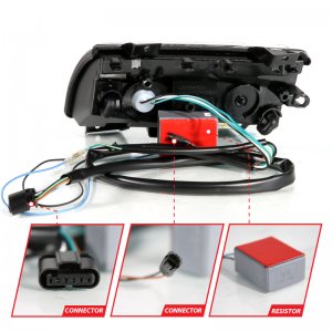 Jeep Wrangler JL Side Markers - ANZO - w/ Sequential Signal - Chrome Clear - `18-`19