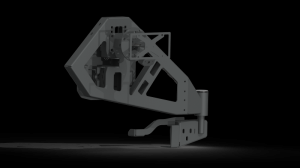 Jeep Wrangler JL Tire Carrier Assembly - Rear - Road Armor - Stealth - `18-`20