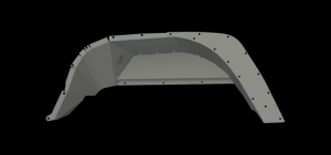 Jeep Gladiator Fender Liners - Rear - Road Armor - Stealth - 2020+