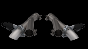 Jeep Grand Cherokee - QTP Aggressor Cutout Pipes