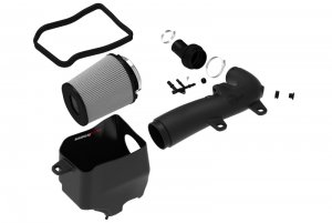 Jeep Wrangler JL Cold Air Intake w/ Pro DRY S Filter - aFe - Magnum FORCE Stage-2 - 2.0L - `24-`25