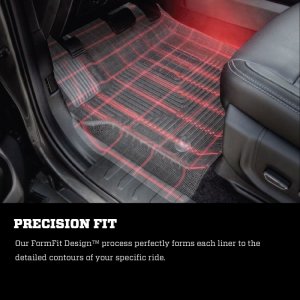 Jeep Renegade Floor Liners - All Weather - Front - Husky - Black