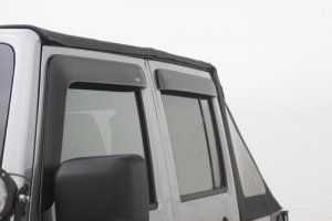 Jeep Wrangler JK - AVS Ventvisor & Aeroskin Combo