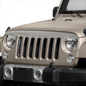 Jeep Wrangler JK Hood Shield - Putco - Condor - Clear - `07-`18