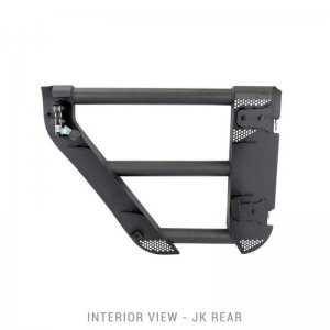 Jeep Wrangler JK Trailline Replacement Tube Door - Rear - Go Rhino - Black - `07-`18