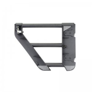 Jeep Gladiator Door Replacements - Rear - Go Rhino - Trailline Replacement Tube Door - Black textured - `20-`21