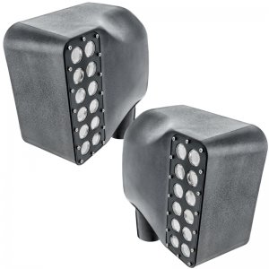 Jeep Wrangler JK Side Mirrors - ORACLE Lighting - Off-Road