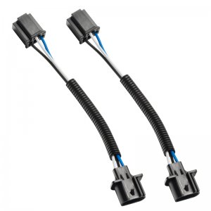 Jeep Wrangler JK Headlight Assembly - ORACLE Lighting - Switchback LED Halo - Amber/White - `07-`18