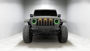 Jeep Gladiator Headlight Assemblies - ORACLE Lighting - Dynamic ColorSHIFT