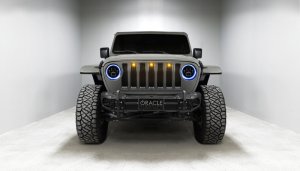 Jeep Gladiator Headlight Assemblies - ORACLE Lighting - Dynamic ColorSHIFT