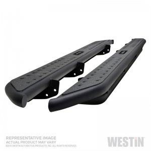 Jeep Gladiator Nerf Bars - Westin - Outlaw - Textured Black - `20-`23