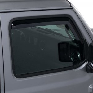 Jeep Gladiator Element Tint Window Visors - Front - Putco - Element - Tinted - `20-`21