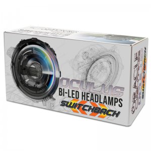 Jeep Gladiator Headlight Assembly - ORACLE Lighting - Oculus Bi-LED Projector - Amber/White - `20-`21