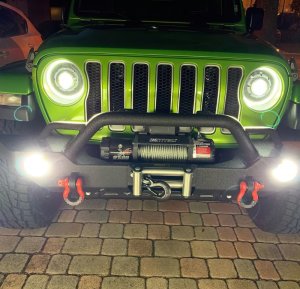 Jeep Gladiator Headlight Assembly - ORACLE Lighting - Oculus Bi-LED Projector - Amber/White - `20-`21