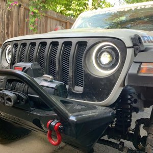 Jeep Gladiator Headlight Assembly - ORACLE Lighting - Oculus Bi-LED Projector - Amber/White - `20-`21