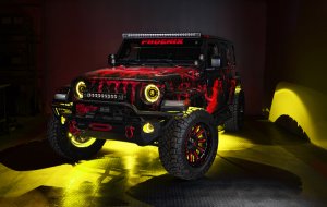 Jeep Gladiator Headlight Assemblies - ORACLE Lighting - Oculus Bi-LED Projector - ColorSHIFT