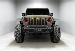 Jeep Gladiator Headlight Assemblies - ORACLE Lighting - Oculus Bi-LED Projector, ColorSHIFT, BC1 Controller