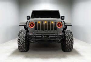 Jeep Gladiator Headlight Assemblies - ORACLE Lighting - Oculus ColorSHIFT Bi-LED Projector
