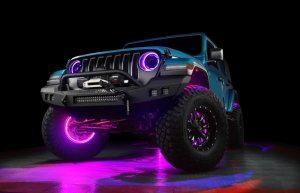 Jeep Gladiator Headlight Assemblies - ORACLE Lighting - Oculus ColorSHIFT Bi-LED Projector