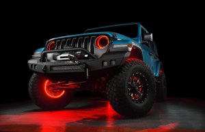 Jeep Gladiator Headlight Assemblies - ORACLE Lighting - Oculus ColorSHIFT Bi-LED Projector