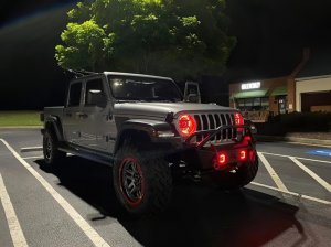 Jeep Gladiator Headlight Assemblies - ORACLE Lighting - Oculus ColorSHIFT Bi-LED Projector