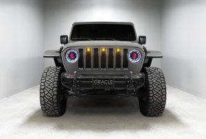 Jeep Gladiator Headlight Assemblies - ORACLE Lighting - Oculus ColorSHIFT Bi-LED Projector