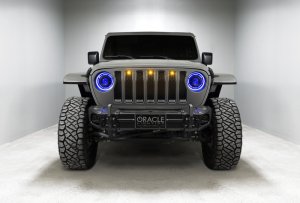 Jeep Gladiator Headlight Assemblies - ORACLE Lighting - Oculus ColorSHIFT Bi-LED Projector