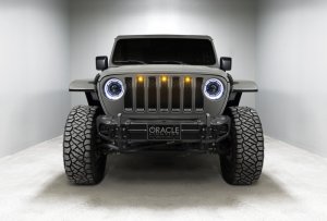 Jeep Gladiator Headlight Assemblies - ORACLE Lighting - Oculus ColorSHIFT Bi-LED Projector