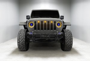Jeep Gladiator Headlight Assemblies - ORACLE Lighting - Oculus ColorSHIFT Bi-LED Projector